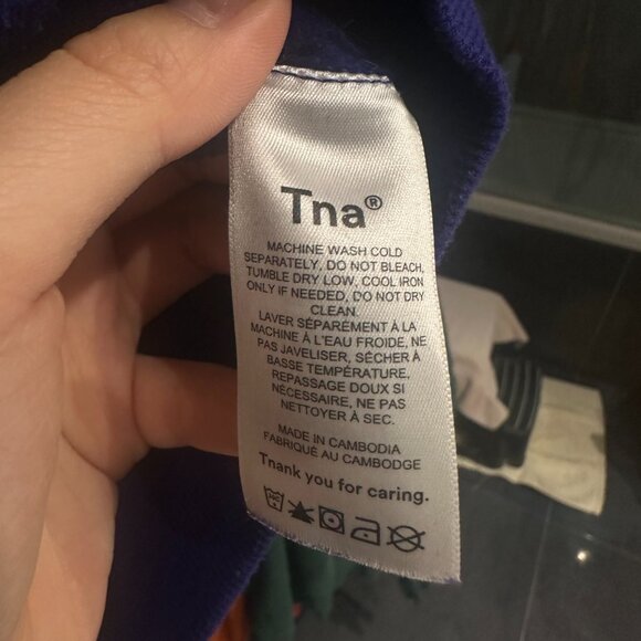 Aritzia Cozy Sweatfleece Cropped Zip Hoodie - Picture 4 of 4